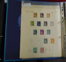 Portugal and Colonies ring binder with m/m and used collection (100s), includes shades