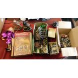 Railway Station Props and back ground folio puzzle and toys