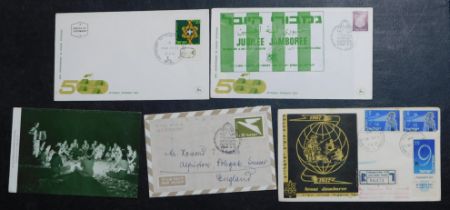 Israel Scouting 1957-1969, (5) covers/cards