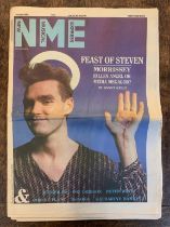 VINTAGE COPY OF 'THE NME' FEATURING MORRISSEY Complete copy of 'The New Musical Express' magazine