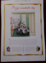 Print Guinness Country Life Sept 1st 1955 ' Dizzy's Remarkable Day' (Disraeli) excellent condition