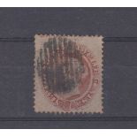 Newfoundland 1865-70 Queen Victoria SG 28 used 12c red brown cancelled with dumb strike. Cat