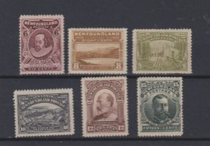 Newfoundland 1911 Postage SG 111-116 m/m set. Cat value £300