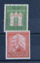 East Germany 1984 Air S.G. E2466 u/m Black of 8 3m airpost stamps