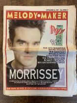 VINTAGE COPY OF MELODY MAKER FEATURING MORRISSEY A complete copy of 'Melody Maker' magazine dated 26