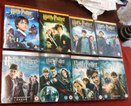 4 Harry Potter DVDs; The Order of the Phoenix, Goblet of Fire, Prisoner of Azkaban, The Chamber of