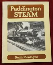 Book - Paddington Steam 1982, Montague Keith book of black and white photos very good condition
