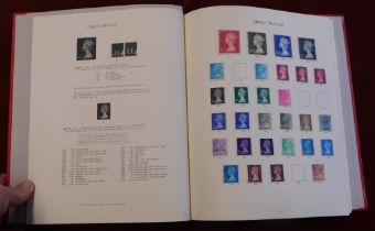Great Britain - Windsor Album Vol II Decimal stamps from 1970-1982. Very fine condition, part filled