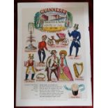 Print Guinness The Illustrated London News 1951 Characters and Scenes at the Great Exhibition 1851