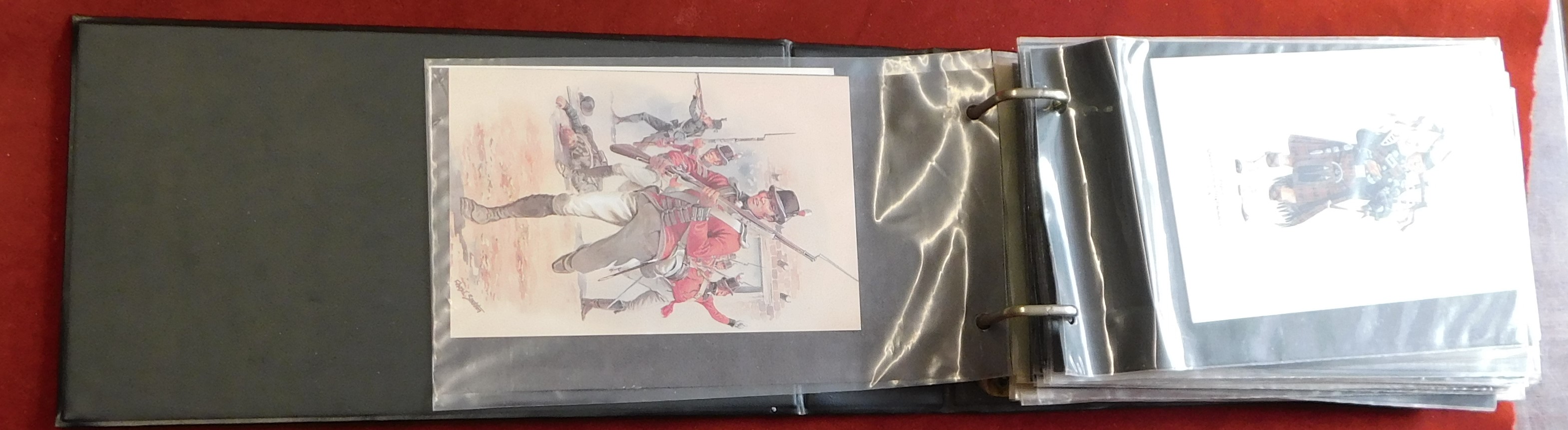 Postcards (1) Album of Military Cards containing military uniforms, parades etc (76 total) very good - Image 4 of 4