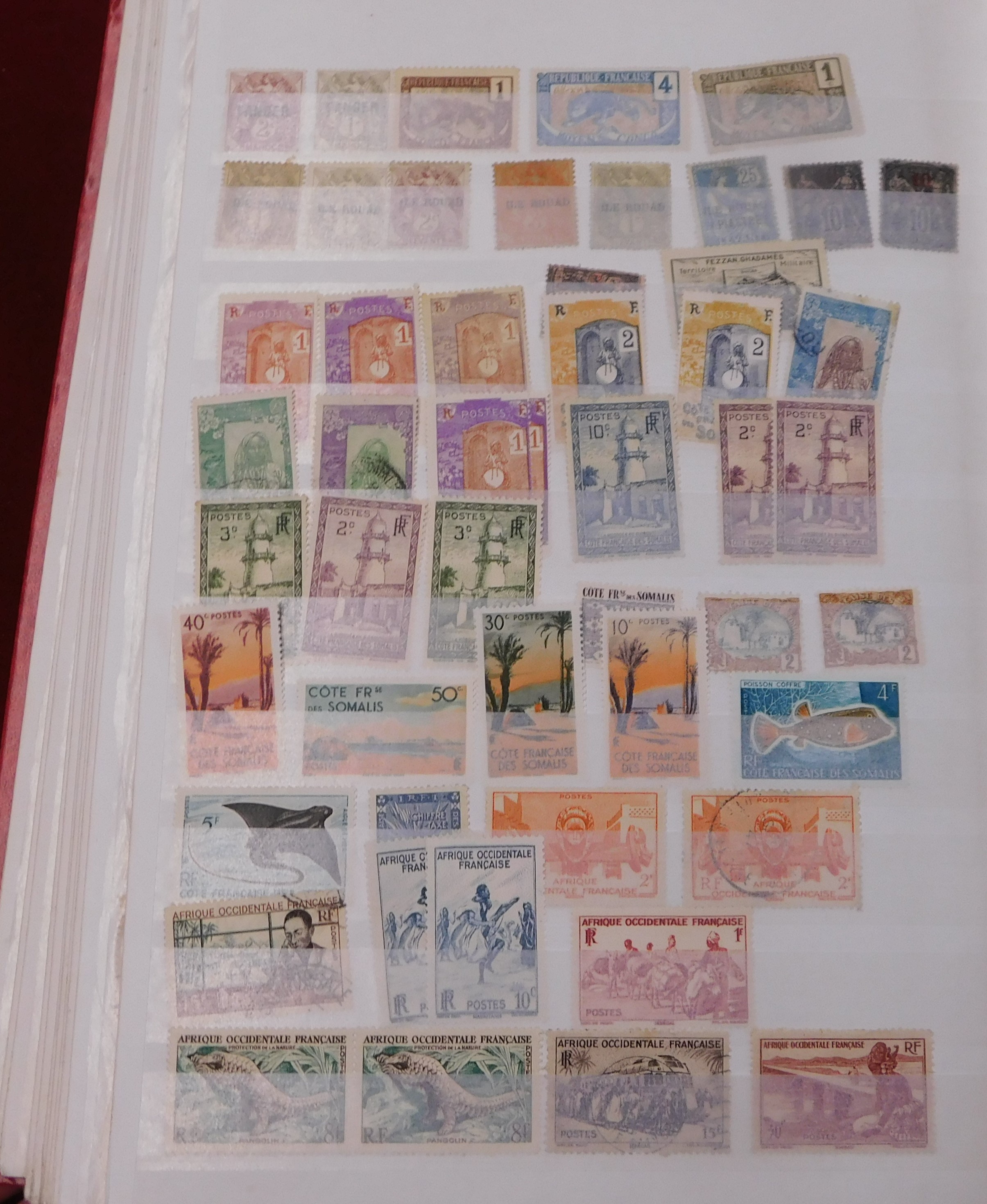 French Colonies 1892-1992 stockbook of m/m and used (100s) unpicked and covering all French - Image 3 of 5