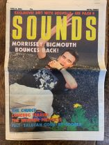 VINTAGE COPY OF 'SOUNDS' FEATURING MORRISSEY A complete copy of Sounds' magazine from June 14