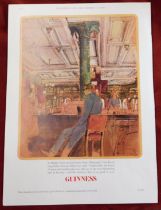 Print Guinness Country Life Dec 14th 1967 Edinburgh's Café Royal excellent condition