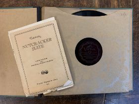 TSCHAIKOVSKY NUTCRACKER SUITE ON 12" 78rpm SHELLAC. A recording of Tchaikovsky's 'Nutcracker