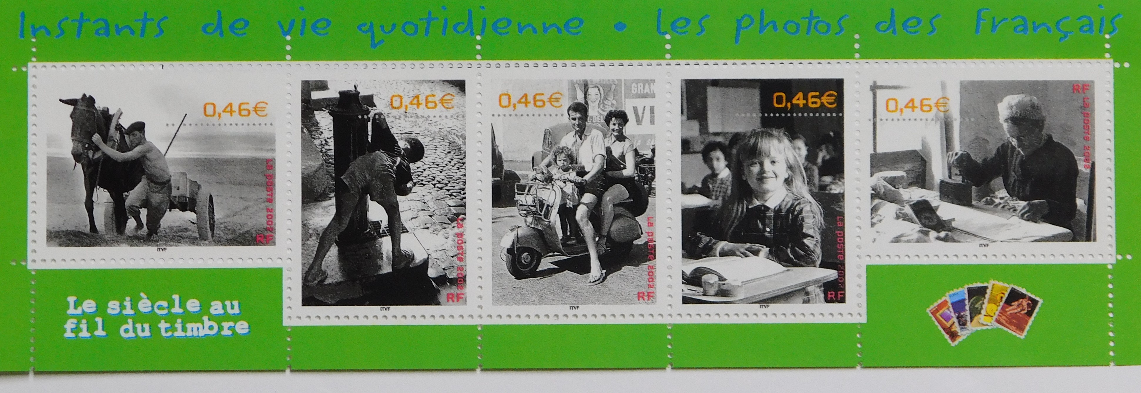 France 2002 20th Century 6th series SG MS3861 u/m miniature sheet in presentation folder - Image 3 of 4