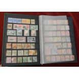 Ceylon 1866-1975 small stockbook with m/m and used collection (100s). Strength in Queen Victoria