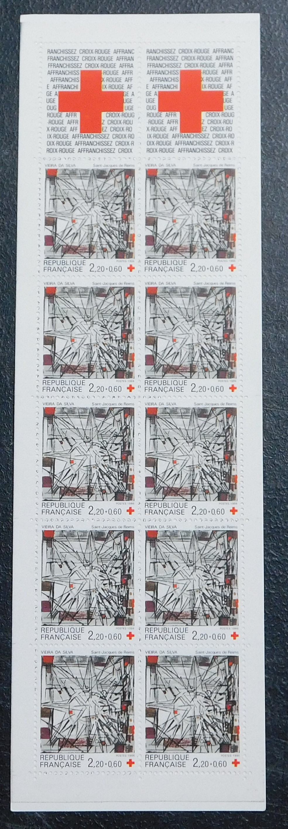 France 1985-2002 (11) Red Cross stamp booklets, no duplication. Cat value £136 - Image 4 of 5