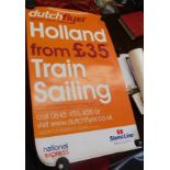 Posters (2) National Express, Train Sailing very good condition size 102cm x 63cm