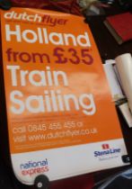 Posters (2) National Express, Train Sailing very good condition size 102cm x 63cm