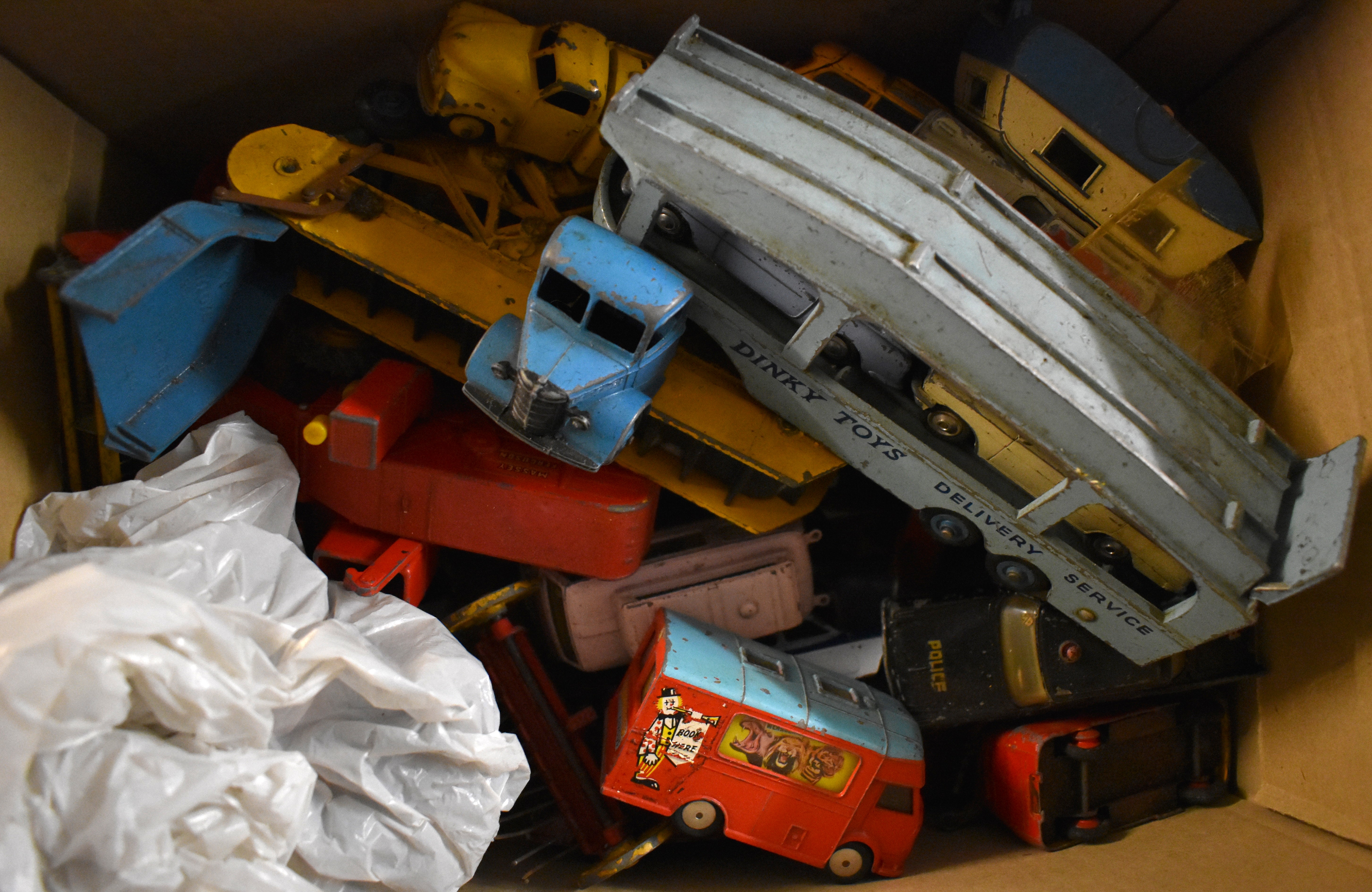 Selection of various Dinky Toy Cars