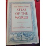 The Times Atlas of the World Volume IV, 1955 depicting Southern Europe and Africa. Good condition