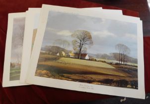 Calendar -'British Villages'-6 pictures no date or month-measurement 44cm x 33cm-lovely pictures,