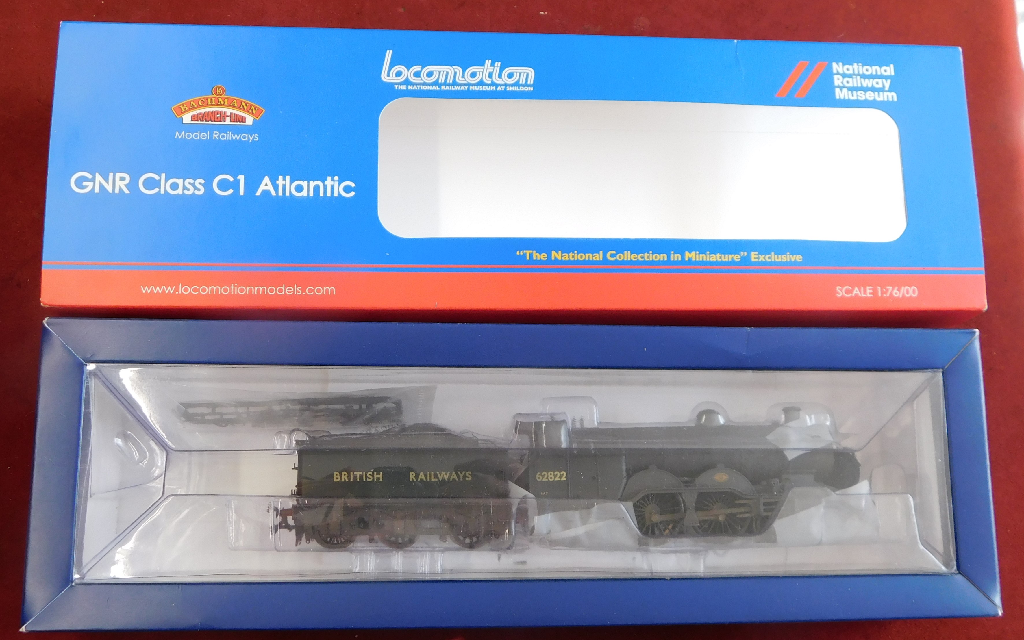 Bachmann GNR Atlantic Class C, 62882 BR Black (Weathered) 31-766 NRMA ...