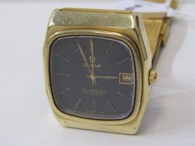 OMEGA CONSTELLATION AUTOMATIC WRIST WATCH, movement appears to be in working condition, non original