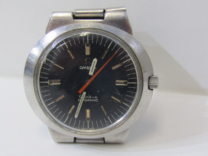 OMEGA DYNAMIC GENEVE MECHANICAL WRIST WATCH, with original Omega bracelet, appears in working