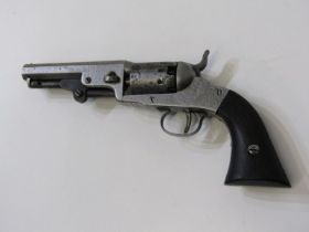 ANTIQUE REVOLVER, London Pistol Company 1859 single action percussion revolver, .31 calibre