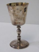 SILVER WINE GOBLET, Sheffield 1974, 192 grams