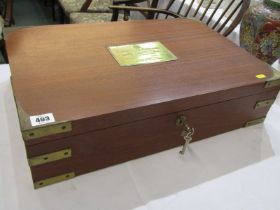 MILITARY CAP BADGES, a presentation box containing 2 trays of military badges