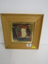 DIANE NEVITT, oil on board dated 1997 "Glass", 13cm x 13cm