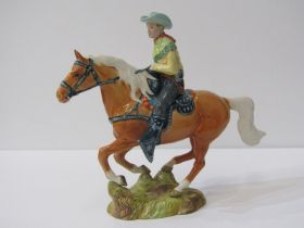 BESWICK "Canadian Mounted Cowboy" model number 1377, 22cm height