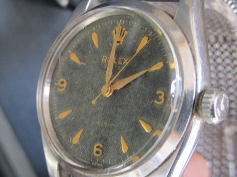 VINTAGE ROLEX OYSTER PRECISION MANUAL WIND WATCH, appears to be in working condition, non original - Image 11 of 11