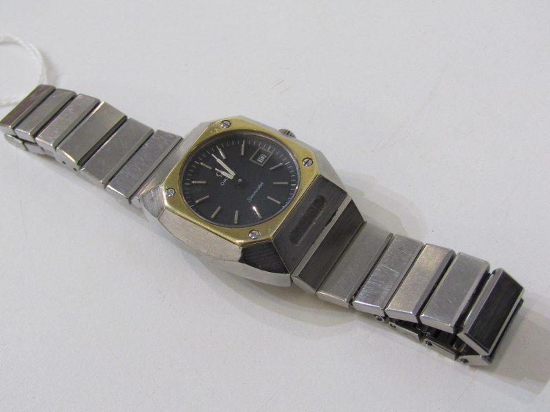 OMEGA SEAMASTER ELECTRONIC, with date aperture, lady's mid-size, untested condition, appears in nice - Image 4 of 4