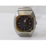 OMEGA SEAMASTER ELECTRONIC, with date aperture, lady's mid-size, untested condition, appears in nice