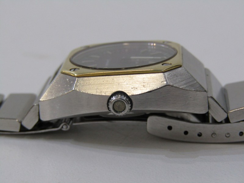 OMEGA SEAMASTER ELECTRONIC, with date aperture, lady's mid-size, untested condition, appears in nice - Image 2 of 4