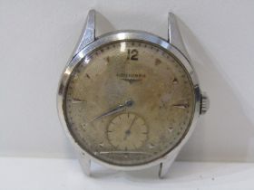 VINTAGE LONGINES MECHANICAL WRIST WATCH, movement appears in working condition, but minute hand