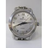 AUTOMATIC WRIST WATCH by Universal, appears in good working condition, automatic movement with