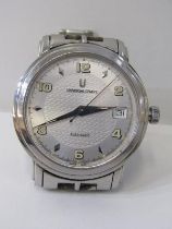 AUTOMATIC WRIST WATCH by Universal, appears in good working condition, automatic movement with