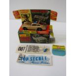 VINTAGE JAMES BOND CORGI, boxed Special Agent 007 James Bond Aston Martin DB5, no 261