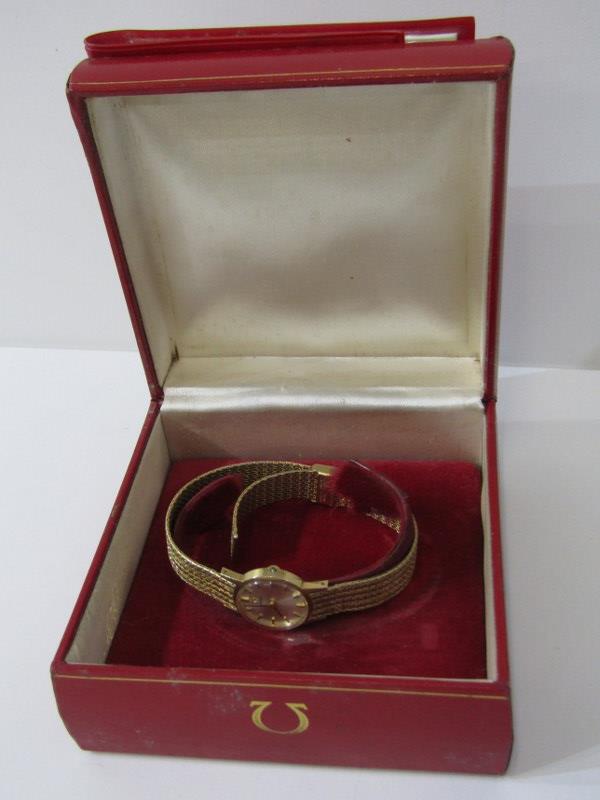 OMEGA WRIST WATCH, with original paperwork dated 26th April 1969, lady's 9ct yellow gold cased - Image 3 of 6