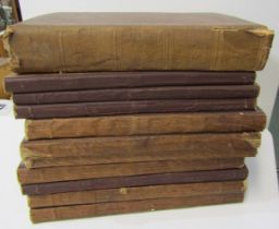 ANTIQUARIAN BOOKS ,CONSERVATIVE & UNIONIST STATESMEN, 11 volumes printed by Newman Graham & Co,