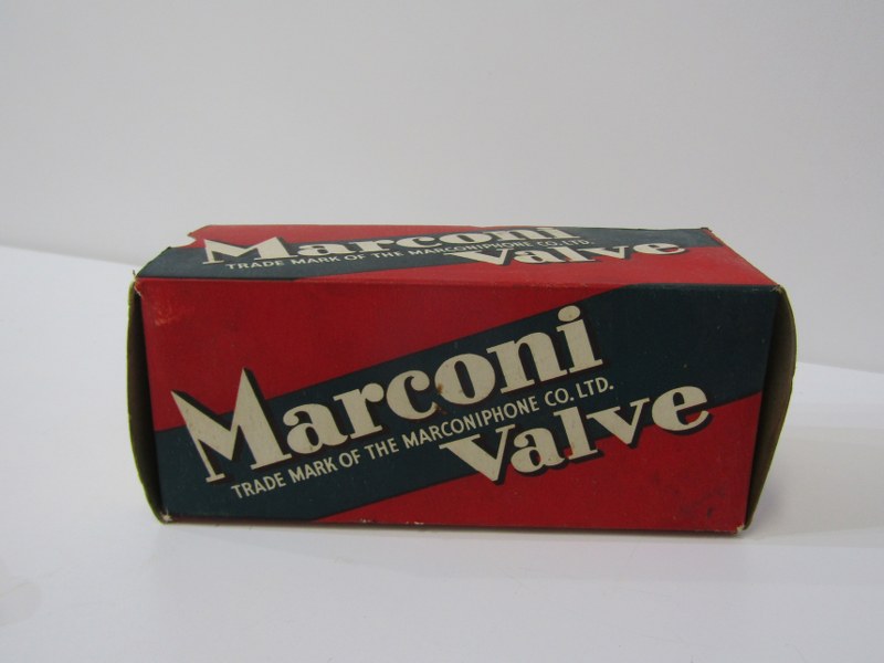 ANTIQUE ELECTRICAL VALVES, selection of vintage valves including a Marconi boxed valve, together - Image 5 of 11