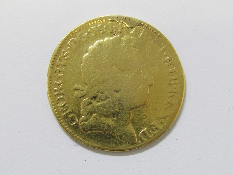 EARLY GEORGIAN GUINEA, George I gold guinea dated 1716