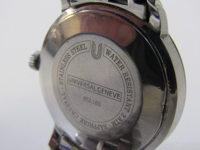 AUTOMATIC WRIST WATCH by Universal, appears in good working condition, automatic movement with - Image 3 of 5