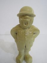 BOVEY POTTERY "Our Gang", Sergeant Major figure, 20cm height
