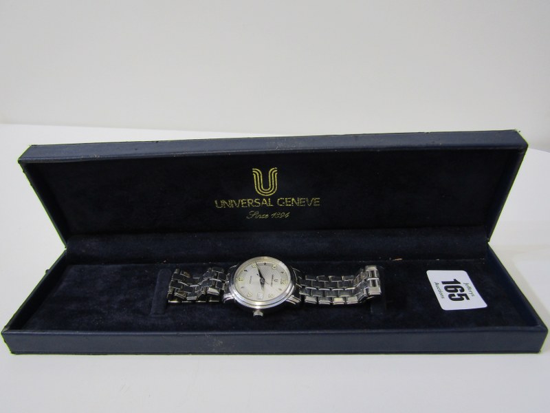 AUTOMATIC WRIST WATCH by Universal, appears in good working condition, automatic movement with - Image 5 of 5