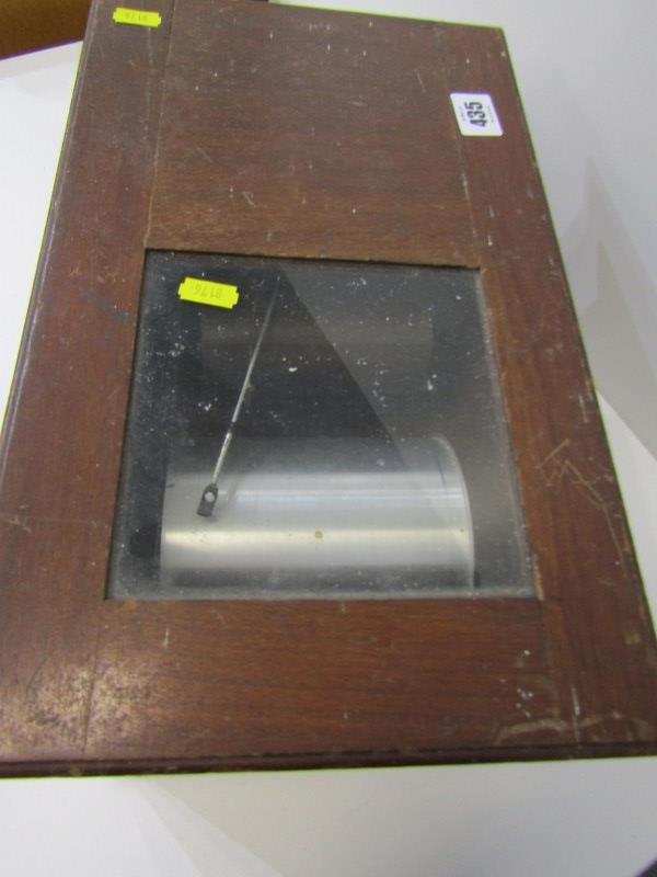 VINTAGE FIELD BAROGRAPH in fitted case, stamped "NCS" - Image 3 of 4